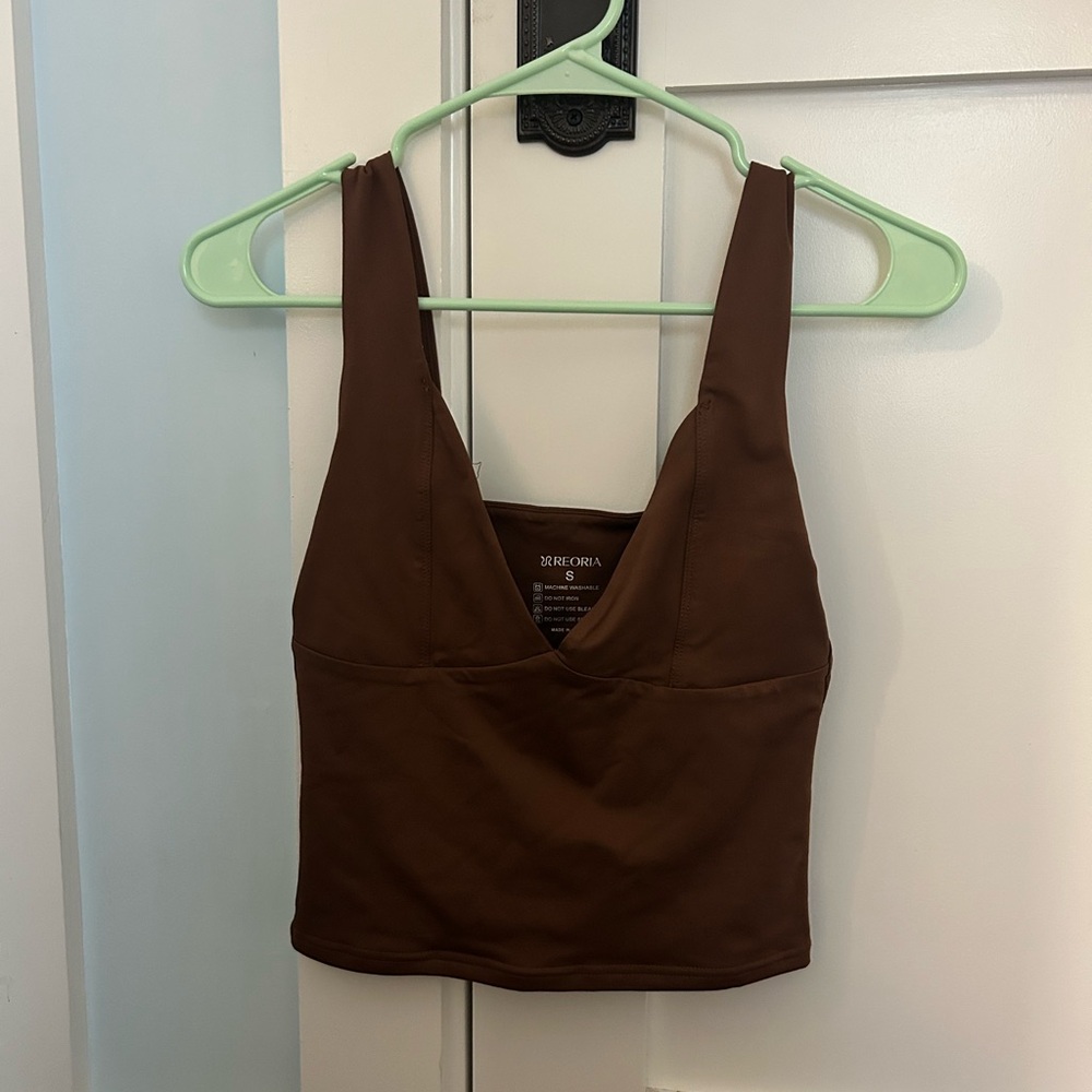 Amazon Chocolate Brown Tank Top